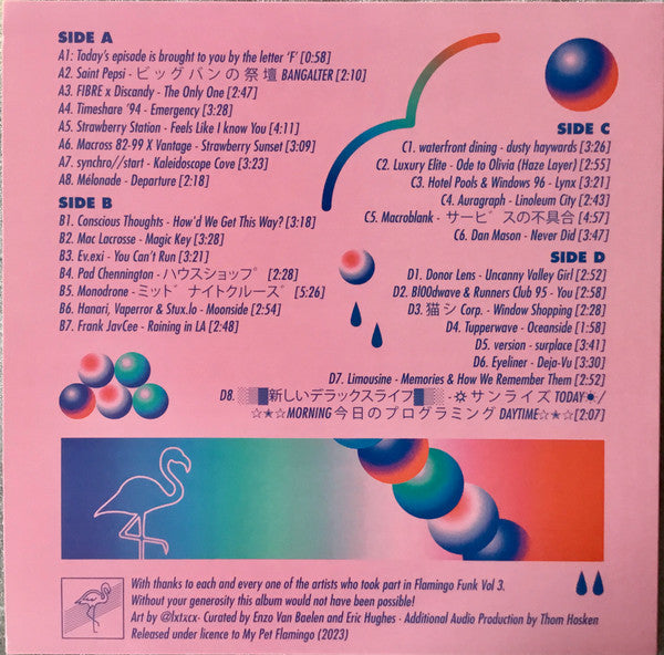 Various : Flamingo Funk Vol.3 (2x12", 'Po)