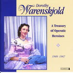 the album cover for D. WARENSKJOLD - Treasury of Operatic Heroines 1948-1967