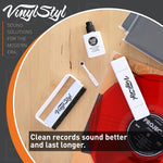 Vinyl Styl Ultimate Vinyl Record Care Kit - Record & Stylus Brushes And Fluid