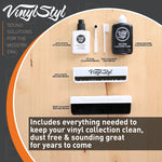 Vinyl Styl Ultimate Vinyl Record Care Kit - Record & Stylus Brushes And Fluid
