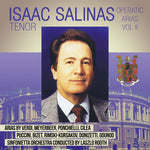 the album cover for Isaac Salinas - Operatic Arias II
