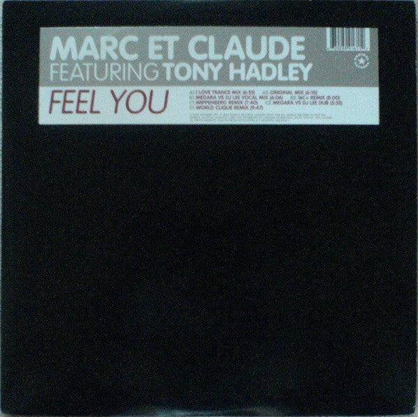 Marc Et Claude Featuring Tony Hadley : Feel You (2x12")