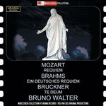 the album cover for Bruno Walter - Bruno Walter Conducts Mozart Brahms & Bruckner