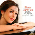 the album cover for Bach / Schubert / Rachmaninoff - Recital