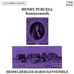 the album cover for Purcell / Heidelberger - Triosonatas for 2 Violins