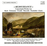 the album cover for Bach / Gluck / Marcello / Vivaldi - Rejouissance (Konzertante Werk)