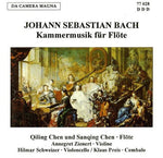the album cover for J Bach S / Zienert / Schweizer - Flute Sons BWV 1013 1033 10