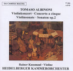 the album cover for Albinoni / Kussmaul / Heidelberg - Violin Cons