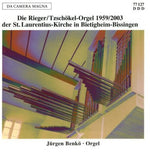 the album cover for J Bach S / Benko - Rieger Tzschokel-Organ