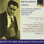 the album cover for Beniamino Gigli - Opera Arias