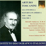 the album cover for Arturo Toscanini - Syms