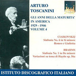 the album cover for Arturo Toscanini - Sym