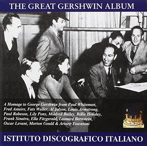 the album cover for Gershwin / Armstrong / Astaire - Gershwin Album (1926-50)