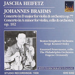 the album cover for Jascha Heifetz - Violin Con