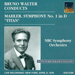 the album cover for Bruno Walter - Sym 1