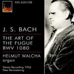 the album cover for J Bach S / Walcha - Art of the Fugue
