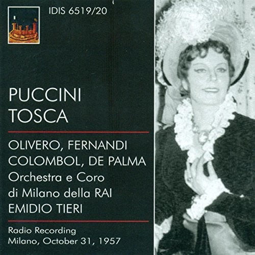 the album cover for Puccini / Albano / Bianchini - Tosca (Opera)