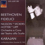 the album cover for Herbert von Karajan - Fidelio (1960)