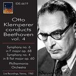 the album cover for Otto Klemperer - Otto Klemperer Conducts Beethoven