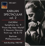 the album cover for Herbert von Karajan - Karajan Spectacular 2
