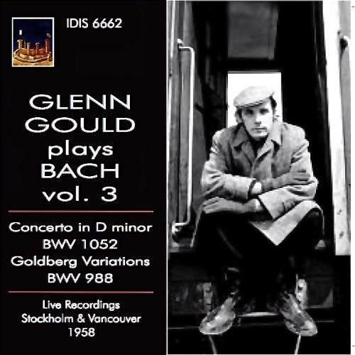 the album cover for Glenn Gould - Glenn Gould Plays Bach 3