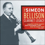 the album cover for SCHUBERT/BRAHMS - Simeon Bellison Clarinet