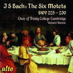 the album cover for J Bach S / Choir Of Trinity College Cambridge - Six Motets BWV 225-230
