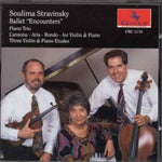 the album cover for S Stravinsky / Gilgore / Moore - Ballet Encounters