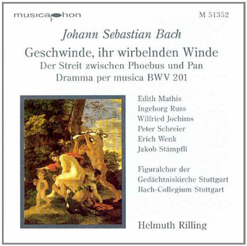 the album cover for Helmuth Rilling - Geschwinde Ihr Wirbelnden Winde