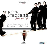 the album cover for Smetana / Bennewitz Quartet - From My Life String Quartets 1 & 2