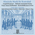 the album cover for Kozeluch / Hoffmeister / Klaus / Inbal / Maga - Classical Music for Double Bass