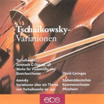 the album cover for Tchaikovsky / Arensky / Geringas - Serenade for String Orchestra / Variations