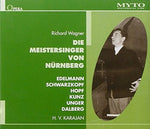 the album cover for Wagner / Edelmann / Schwarzkopf / Hopf / Pflanzl - Die Meistersinger Von Nurnberg