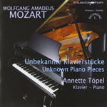the album cover for Annette Topel - Unknown Piano Pieces
