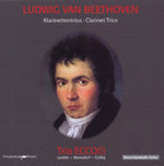 the album cover for Ecco - Clarinet Trios