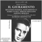 the album cover for Mercadante / Panerai - Il Giuramento: Panerai-Bertocc