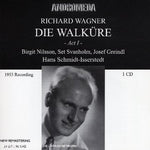 the album cover for Wagner / Nilsson / Svanholm / Greindl / Hamburg - Die Walkure-Akt 1