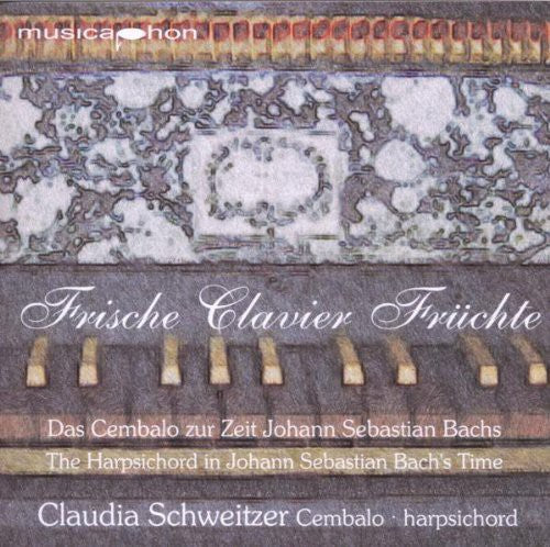 the album cover for Claudia Schweitzer - Harpsichord Recital: Schweitze