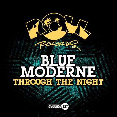 the album cover for Blue Moderne - Through Night