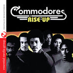 the album cover for Commodores - Rise Up