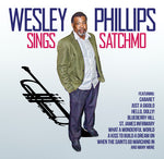 the album cover for Wesley Phillips - Sings Satchmo