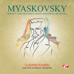 the album cover for USSR State Symphony Orchestra - Myaskovsky: Moove T Concerto for Clarinet & String