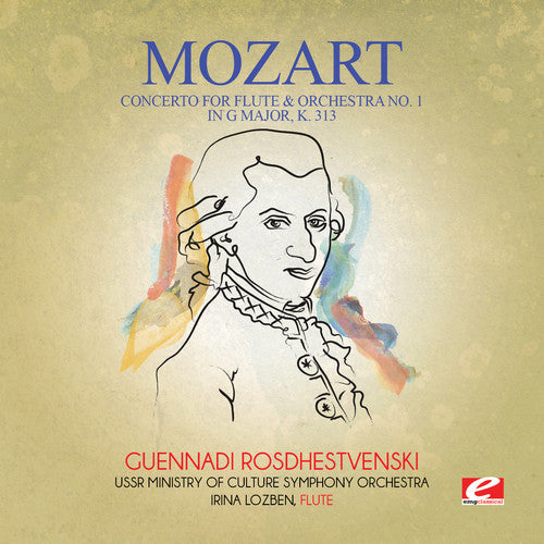 the album cover for USSR Ministry of Culture Symphony Orchestra - Concerto for Flute & Orchestra No. 1 in G Major K.