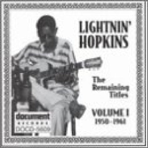 Lightnin' Hopkins - Títulos restantes Vol. 1 (1950-1961) (CD)