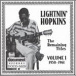 Lightnin' Hopkins - Títulos restantes Vol. 1 (1950-1961) (CD)