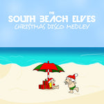 the album cover for South Beach Elves - Christmas Disco Medley (Xmas on Beach Mix)