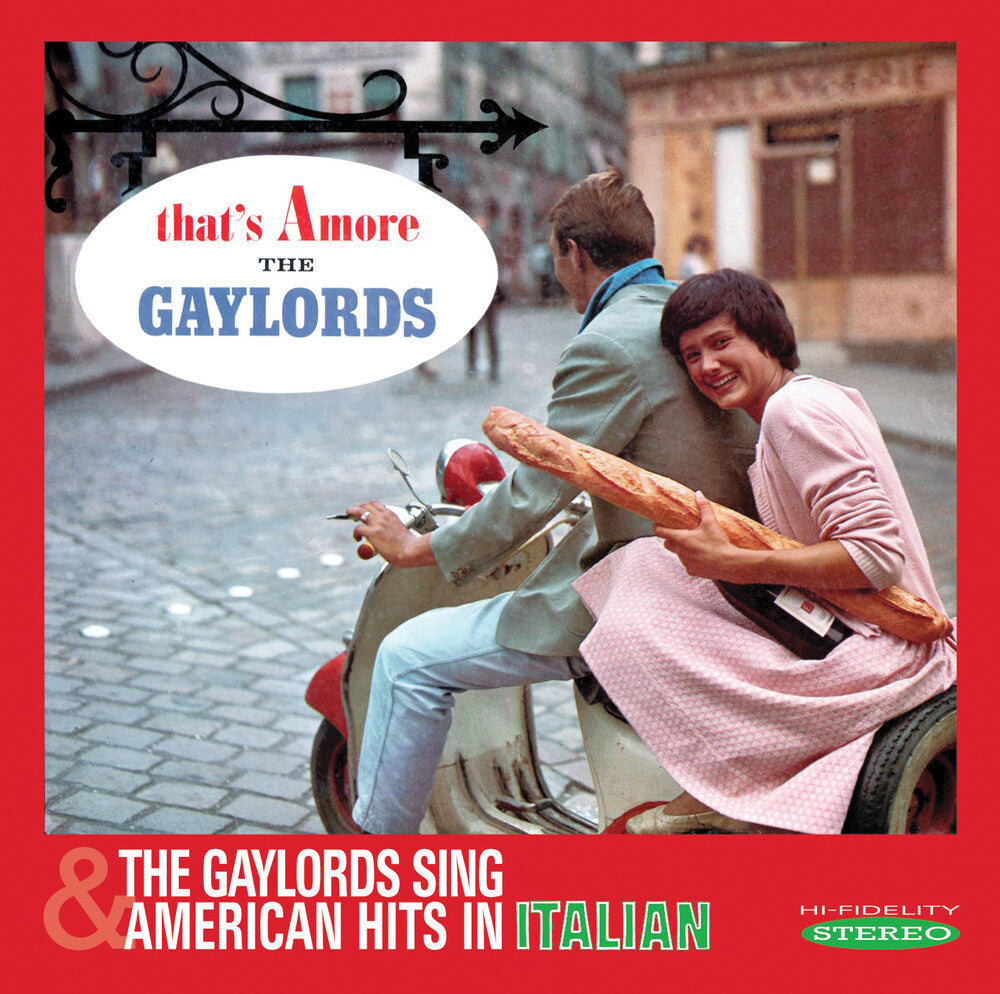 the album cover for Gaylords - That's Amore & Sing American Hits in Italian