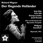 the album cover for R Wagner / Uhl / Greindl / Paskuda / Fischer - Der Fliegende Hollander