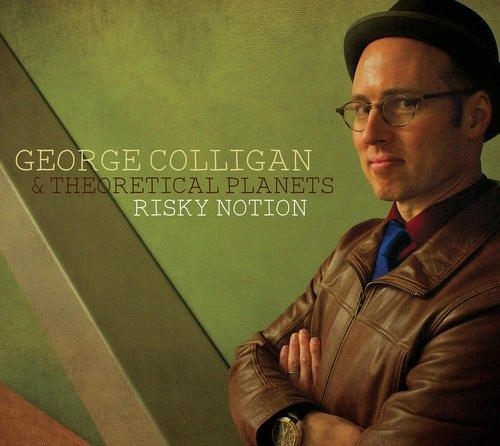 the album cover for George Colligan & Theoretical Planets - Risky Notion