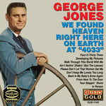 the album cover for George Jones - We Found Heaven Right Here on Earth at 4033